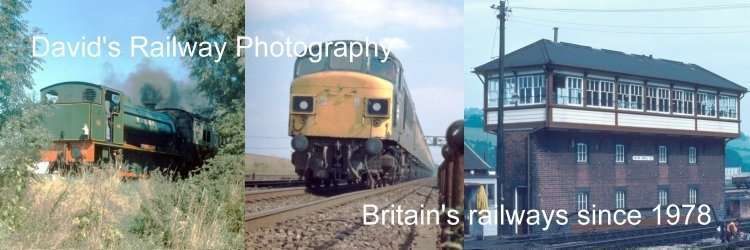 David's Railway Photography - Britain's railways since 1978